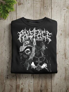 Paleface Swiss Deathcore Band Graphic T-Shirt Fan Tee